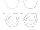 How to Draw Lips Easy for Kids Pin by April Kittrell Creekmore On Lipr Drawings Art