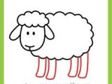 How to Draw Sheep Easy 13 Best Sheep Drawing Images Sheep Sheep Drawing Sheep Art