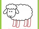 How to Draw Sheep Easy How to Draw A Sheep Step by Step Sheep Drawing Tutorial