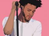J Cole Drawing Step by Step 28 Best J Cole Images Drawings Hiphop iPhone Backgrounds