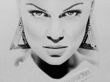 Jessie J Drawing Jessie J In Progress Part 2 touchtalent for Everything Creative