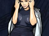 Kim K Drawing Kim Kardashian Cartoon Drawing