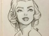Marilyn Monroe Drawing Easy Pin Od Teresa Sandoval Na Disney Drawings Art Sketches I Art