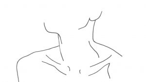 Minimalist Drawing Tumblr Minimal Neckline Drawing thecolourstudy by thecolourstudy Line