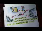 Mosquito Drawing Easy How to Draw Dengue Awareness Poster Drawing Youtube