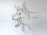 Outline Drawing Of A Wolf My Wolf Drawing A A Od Y O U T U Bea A Amino