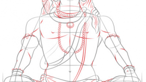 Shiva Drawing Images Easy How to Draw Lord Shiva Step by Step Drawing Tutorials for