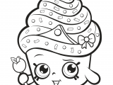 Shopkins Drawing Easy Shopkins Coloring Pages Cupcake