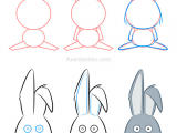 Simple Drawing Cute Rabbit How to Draw A Rabbit Comment Dessiner Un Lapin Easter Crafts