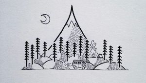 Simple Easy Sharpie Drawings Image Result for Drawing Lake Easy Simple Sharpie Drawings