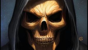 Skull Drawing Reaper Illustration Inspiration Skulls Grim Reaper Death Skull Art