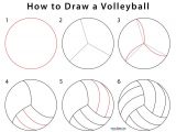 Soccer Ball Drawing Easy Steps 11 Simple How to Draw A Volleyball