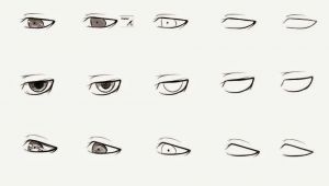 Step by Step How to Draw Anime Eyes How to Draw Anime Male Eyes Step by Step Learn to Draw and
