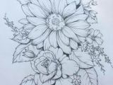 Sunflower Girl Drawing Super Flowers Drawing Peony Floral 42 Ideas Drawing