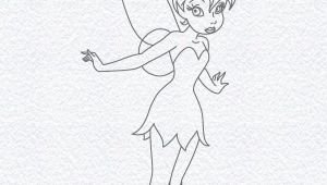 Tinkerbell Easy Drawings How to Draw Fairies Step by Step Drawing Of Tinker Bell My