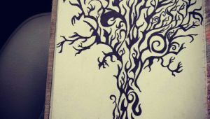 Tribal Drawing Ideas Tribal Design Tree Drawing with Sharpie Sharpie Tattoos