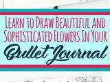 What S Easy to Draw How to Draw Easy Flower Doodles for Bullet Journal Spreads