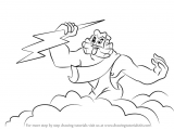 Zeus Easy Drawing Learn How to Draw Zeus From Fantasia Fantasia Step by Step